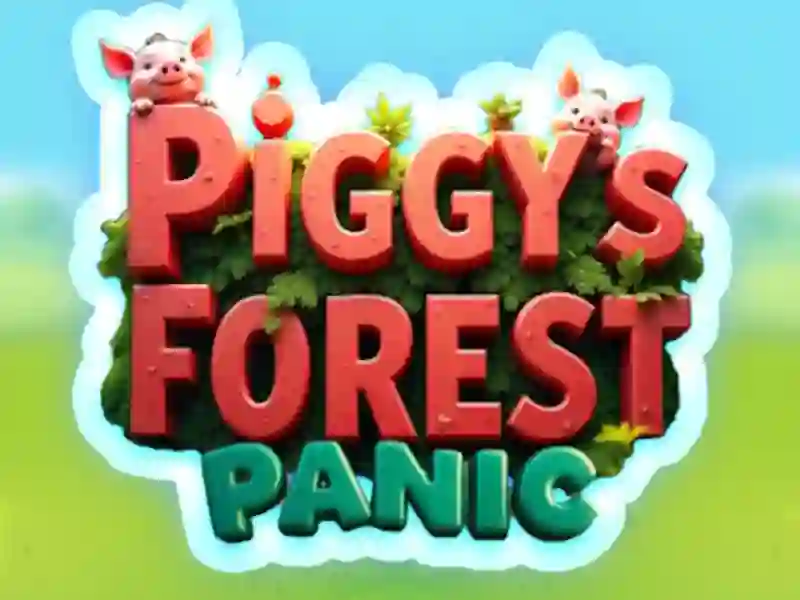 Παιχνίδι Πανικός στο δάσος Piggys σε απευθείας σύνδεση Παιχνίδι Πανικός στο δάσος Piggys σε απευθείας σύνδεση
