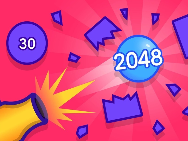 Παιχνίδι 2048 Αποκάλυψη μπλοκ σε απευθείας σύνδεση