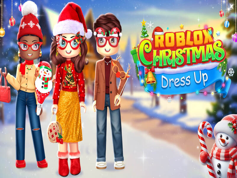 Παιχνίδι Χριστουγεννιάτικο ντύσιμο Roblox σε απευθείας σύνδεση