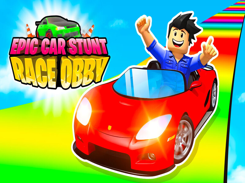 Παιχνίδι Epic Car Stunt Race Obby σε απευθείας σύνδεση