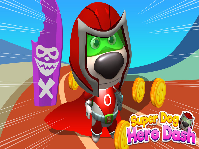 Παιχνίδι Super Dog Hero Dash σε απευθείας σύνδεση