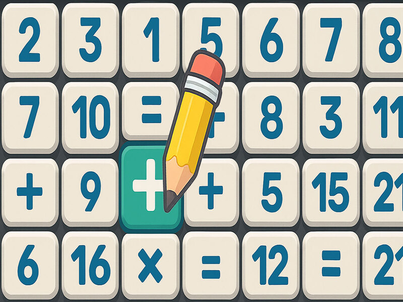 Παιχνίδι Math Crossword Puzzle Genius Edition σε απευθείας σύνδεση
