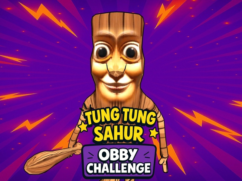 Παιχνίδι Tung Tung Sahur: Obby Challenge σε απευθείας σύνδεση
