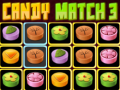Παιχνίδι Candy Match 3 σε απευθείας σύνδεση