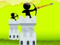 Παιχνίδι Κάστρο Τοξότης Stickman σε απευθείας σύνδεση