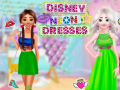 Παιχνίδι Φορέματα Νεόν Disney σε απευθείας σύνδεση