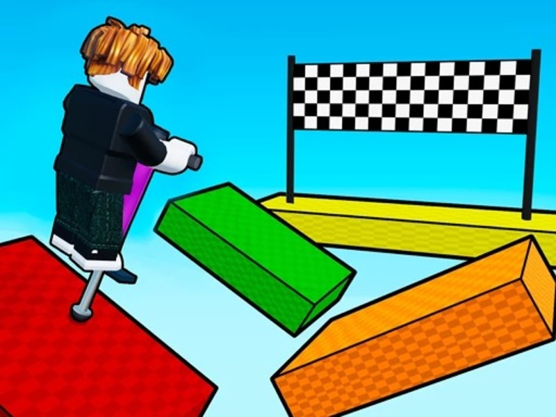 Παιχνίδι Obby: Pogo Parkour! σε απευθείας σύνδεση