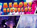 Παιχνίδι Μνήμη Heroblox σε απευθείας σύνδεση