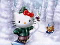 Παιχνίδι Παζλ Χριστουγέννων Hello Kitty σε απευθείας σύνδεση