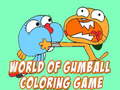 Παιχνίδι Παιχνίδι Χρωματισμού Κόσμου του Gumball σε απευθείας σύνδεση