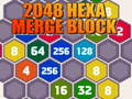 Παιχνίδι 2048 Εξαγωνικό Merge Block σε απευθείας σύνδεση