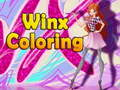 Παιχνίδι Χρωματισμός Winx σε απευθείας σύνδεση
