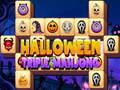 Παιχνίδι Τριπλό Mahjong του Halloween σε απευθείας σύνδεση