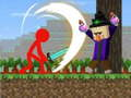Παιχνίδι Stickman εναντίον Craftsman σε απευθείας σύνδεση
