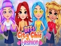 Παιχνίδι Μόδα Chic της Πόλης για Καλύτερες Φίλες σε απευθείας σύνδεση