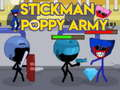 Παιχνίδι Stickman εναντίον του στρατού Poppy σε απευθείας σύνδεση