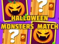 Παιχνίδι Halloween Monsters Match σε απευθείας σύνδεση