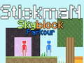 Παιχνίδι Stickman Skyblock Parkour σε απευθείας σύνδεση