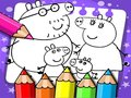 Παιχνίδι Βιβλίο ζωγραφικής Peppa Pig σε απευθείας σύνδεση