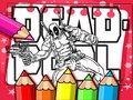 Παιχνίδι Βιβλίο ζωγραφικής Deadpool σε απευθείας σύνδεση