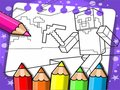Παιχνίδι Βιβλίο ζωγραφικής Minecraft σε απευθείας σύνδεση