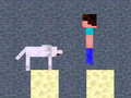 Παιχνίδι Minicraft: Η Περιπέτεια του Steve και του Λύκου σε απευθείας σύνδεση