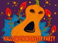 Παιχνίδι Παζλ Halloween Monster Party σε απευθείας σύνδεση