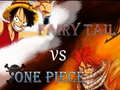 Παιχνίδι Fairy Tail εναντίον One Piece σε απευθείας σύνδεση