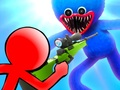 Παιχνίδι Stickman εναντίον Huggy Wuggy σε απευθείας σύνδεση