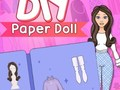 Παιχνίδι DIY Χαρτίνη Κούκλα σε απευθείας σύνδεση