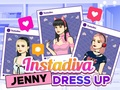 Παιχνίδι Instadiva Jenny: Ντύσιμο σε απευθείας σύνδεση