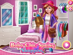 Παιχνίδι Αγορές Άνοιξης Boho Chic σε απευθείας σύνδεση