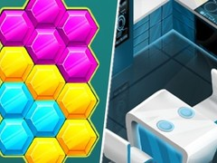 Παιχνίδι Hexa Blast Παιχνίδι Παζλ σε απευθείας σύνδεση
