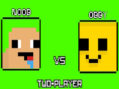 Παιχνίδι Noob εναντίον Obby Δύο Παίκτες σε απευθείας σύνδεση