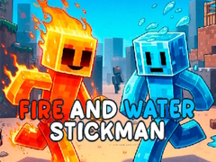 Παιχνίδι Φωτιά και Νερό Stickman σε απευθείας σύνδεση