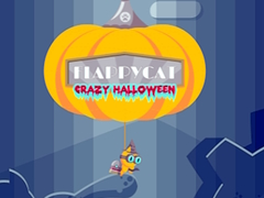 Παιχνίδι FlappyCat Τρελή Χαλοουίν σε απευθείας σύνδεση