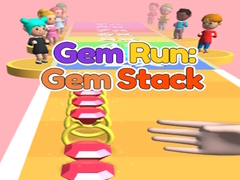 Παιχνίδι Gem Run: Στοίβα πολύτιμων λίθων σε απευθείας σύνδεση