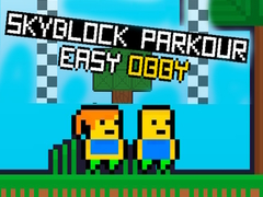 Παιχνίδι Skyblock Parkour Εύκολο Obby σε απευθείας σύνδεση