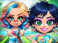 Παιχνίδι Έκρηξη Χρώματος Tie-Dye σε απευθείας σύνδεση
