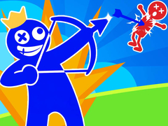 Παιχνίδι Κόκκινος και Μπλε Stickman Κατασκοπικές Παζλ 2 σε απευθείας σύνδεση