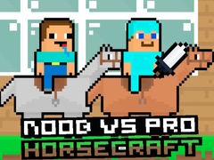 Παιχνίδι Noob εναντίον Pro HorseCraft σε απευθείας σύνδεση
