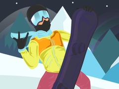 Παιχνίδι Snowboard Dash σε απευθείας σύνδεση