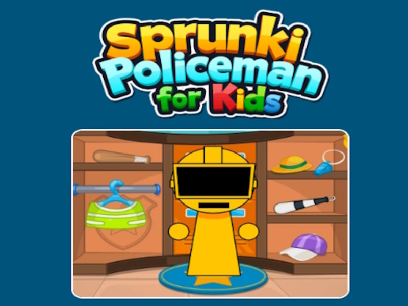 Παιχνίδι Sprunki Policeman για παιδιά σε απευθείας σύνδεση