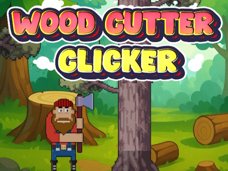 Παιχνίδι Ξύλινος κόπτης clicker σε απευθείας σύνδεση