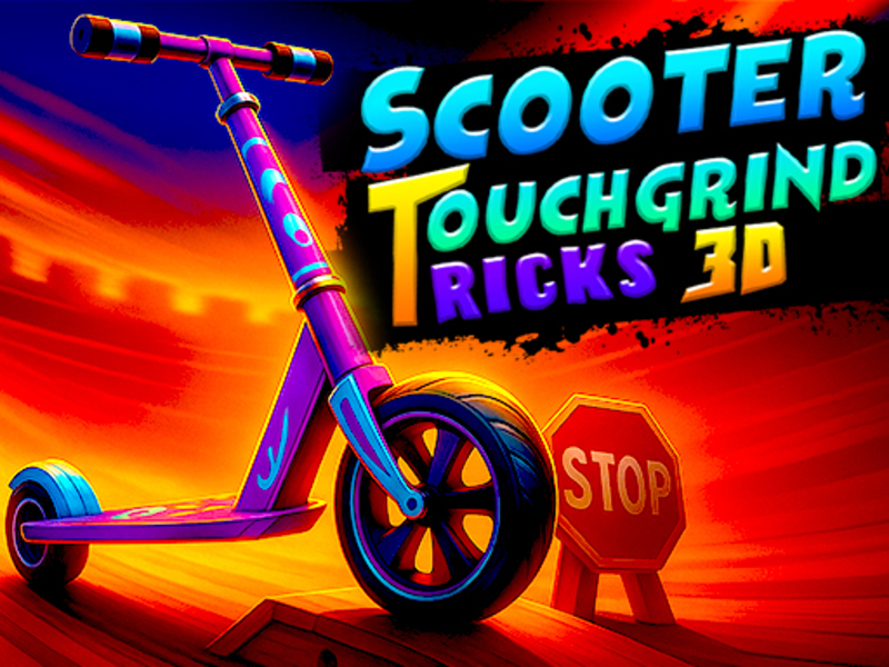 Παιχνίδι Scooter touchgrind κόλπα 3D σε απευθείας σύνδεση