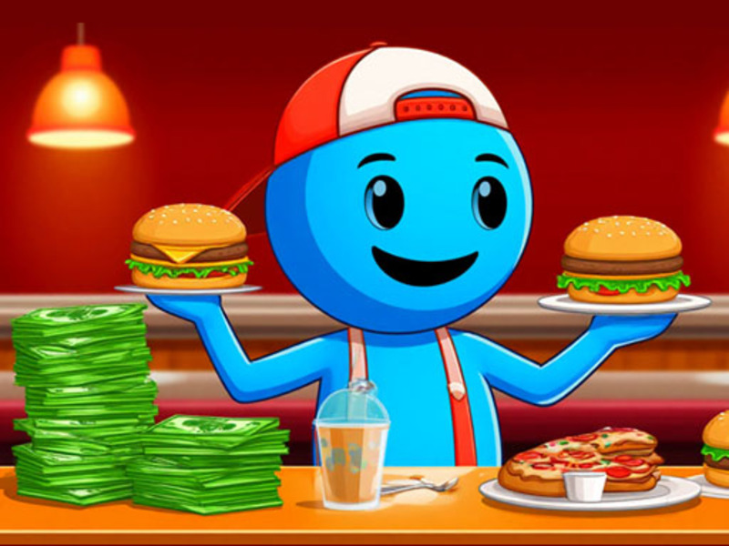 Παιχνίδι Simulator εστιατορίου: Burgers & Pizza σε απευθείας σύνδεση