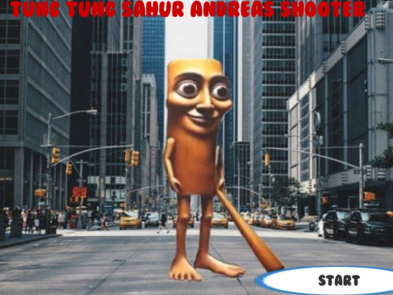 Παιχνίδι Tung Tung Sahur Andreas Shooter σε απευθείας σύνδεση