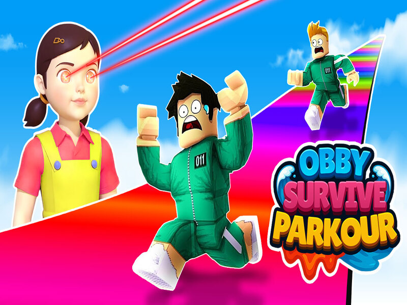 Παιχνίδι Ο Obby επιβιώνει το Parkour σε απευθείας σύνδεση