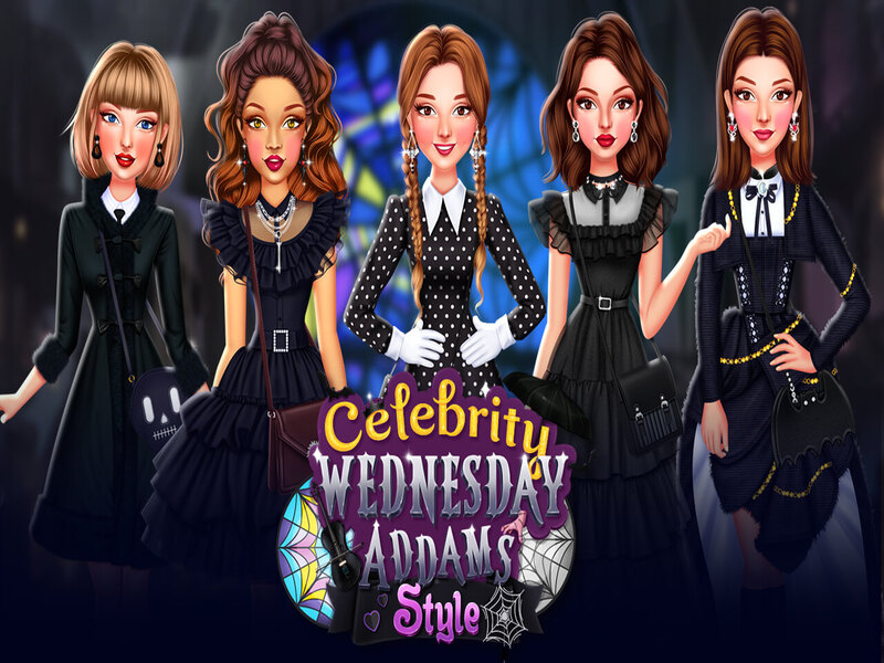 Παιχνίδι Διασημότητα Τετάρτη Addams Style σε απευθείας σύνδεση