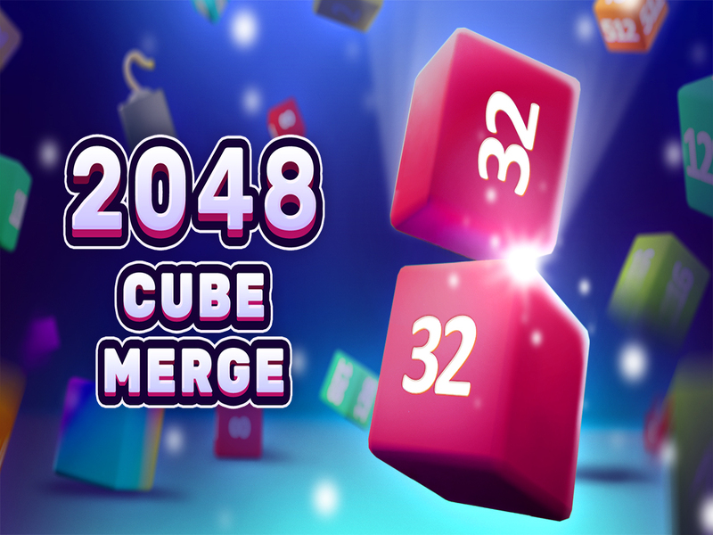 Παιχνίδι 2048 Merge Cube σε απευθείας σύνδεση